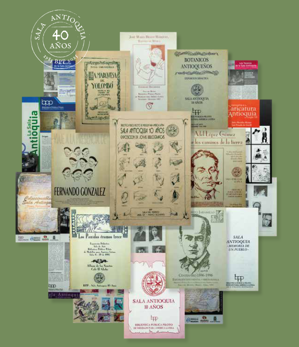 Sala Antioquia: proyección editorial: 40 años